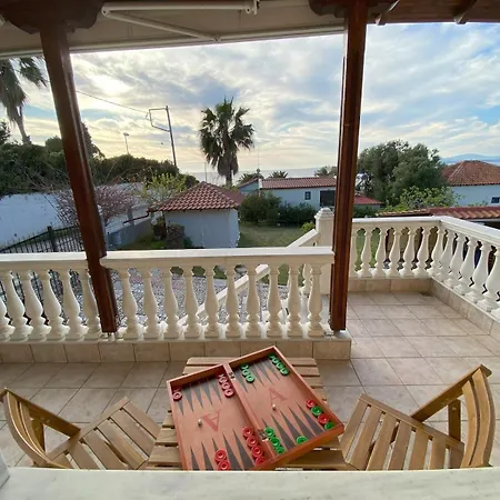 Nyaraló Evilion- Potidaia- Halkidiki- 100m From The Sea